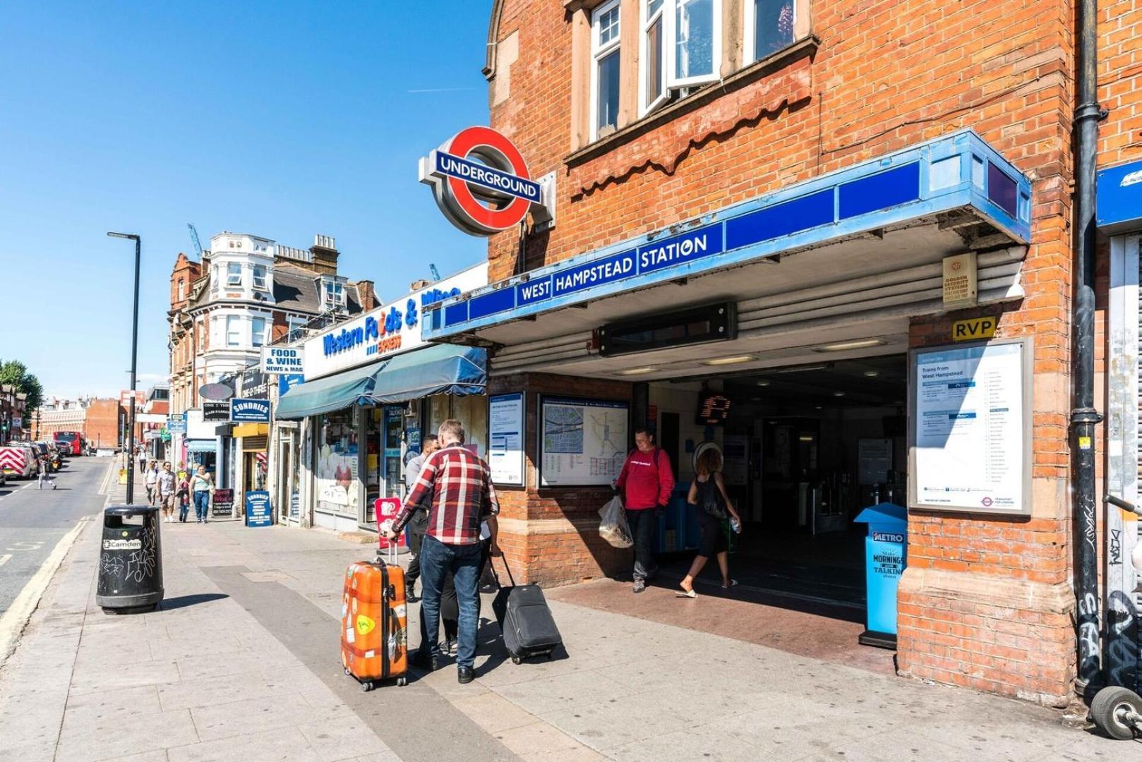 Fantastic 3 Bedroom Flat West Hampstead London Exterior photo
